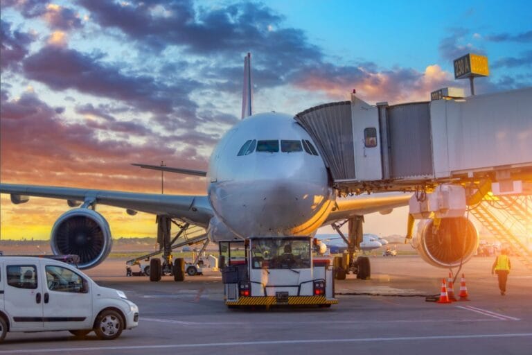 Aeroplane boarding