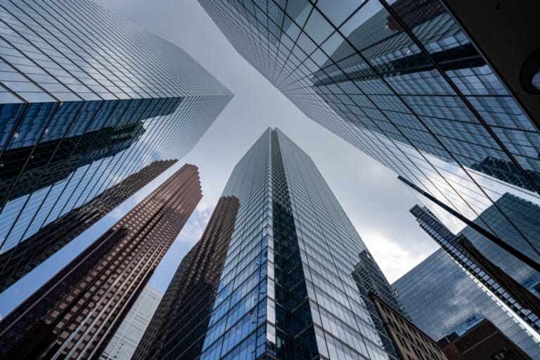Y shape in skyscraper